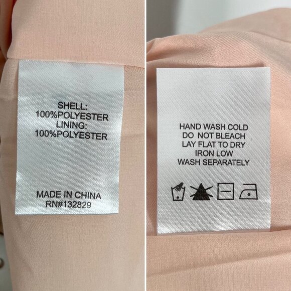 Superdown Floral Pale Pink Strapless Faux Wrap mini Dress Size XS - Picture 11 of 11